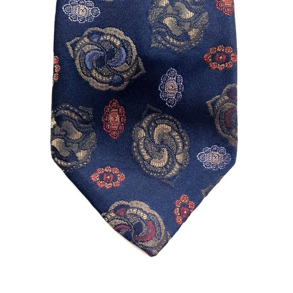 Men's Store Polyester Silk Mens Ties Business Accessory Work Designer Gift Blue - Picture 2 of 6